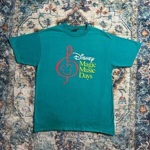 Vintage Disney Magic Music Days T-shirt Size XL
